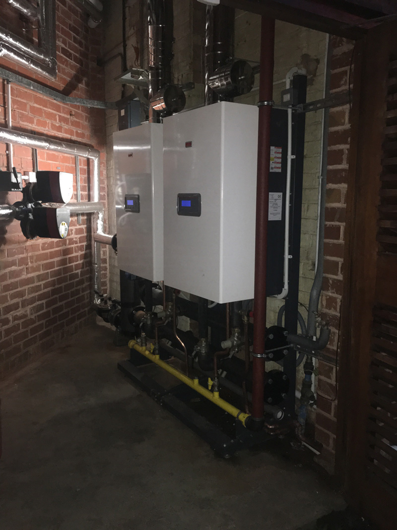 CONDEXA PRO BOILERS SAVE SPACE AND COST FOR SMETHWICK OFFICE PROJECT